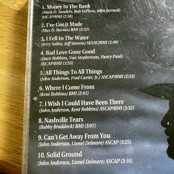 JOHN ANDERSON Solid Ground 1993 BMG CD Brand New STILL SEALED Money In The Bank - Picture 4 of 4